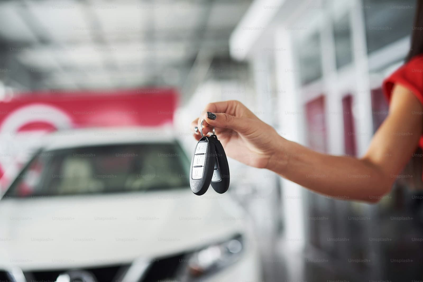 New Car Purchase — insurance-related stock photo
